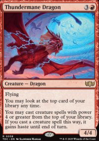 Thundermane Dragon - Tarkir: Dragonstorm Commander Decks