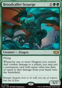 Broodcaller Scourge - Tarkir: Dragonstorm Commander Decks