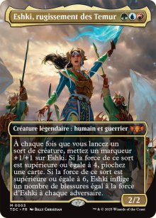 Eshki, rugissement des Temur - Tarkir: Dragonstorm Commander Decks