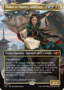 Shiko et Narset, unifies - Tarkir: Dragonstorm Commander Decks