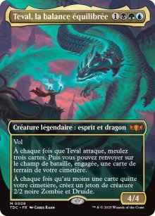 Teval, la balance quilibre - Tarkir: Dragonstorm Commander Decks