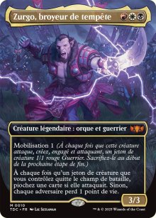 Zurgo, broyeur de tempte - Tarkir: Dragonstorm Commander Decks