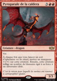 Pyrogueule de la caldera - Tarkir: Dragonstorm Commander Decks