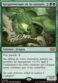 Gargantuesque de la canope - Tarkir: Dragonstorm Commander Decks