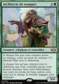 Architecte de rempart - Tarkir: Dragonstorm Commander Decks