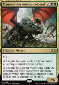 cumeur des tombes colossal - Tarkir: Dragonstorm Commander Decks