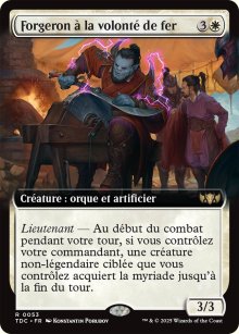 Forgeron  la volont de fer - Tarkir: Dragonstorm Commander Decks