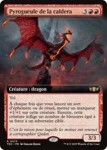 Pyrogueule de la caldera - Tarkir: Dragonstorm Commander Decks