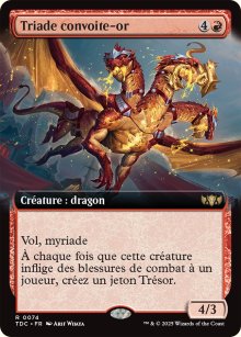 Triade convoite-or - Tarkir: Dragonstorm Commander Decks