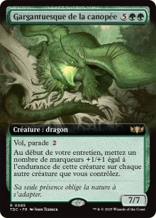 Gargantuesque de la canope - Tarkir: Dragonstorm Commander Decks