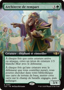 Architecte de rempart - Tarkir: Dragonstorm Commander Decks