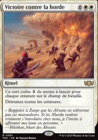 Victoire contre la horde - Tarkir: Dragonstorm Commander Decks