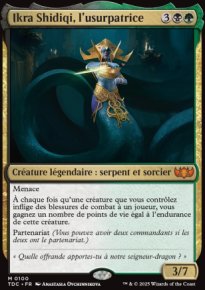 Ikra Shidiqi, l'usurpatrice - Tarkir: Dragonstorm Commander Decks