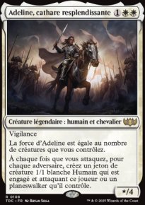 Adeline, cathare resplendissante - Tarkir: Dragonstorm Commander Decks