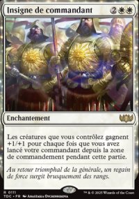 Insigne de commandant - Tarkir: Dragonstorm Commander Decks