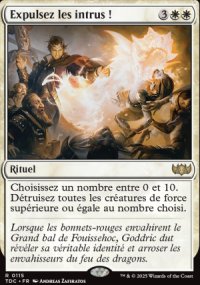 Expulsez les intrus ! - Tarkir: Dragonstorm Commander Decks