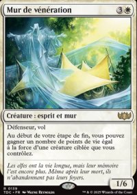 Mur de vnration - Tarkir: Dragonstorm Commander Decks