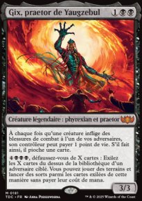 Gix, praetor de Yaugzebul - Tarkir: Dragonstorm Commander Decks