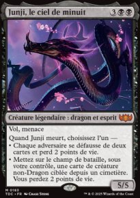 Junji, le ciel de minuit - Tarkir: Dragonstorm Commander Decks