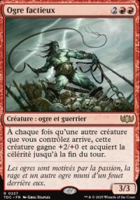 Ogre factieux - Tarkir: Dragonstorm Commander Decks