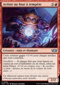 Artiste au four  tempte - Tarkir: Dragonstorm Commander Decks