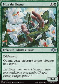 Mur de fleurs - Tarkir: Dragonstorm Commander Decks