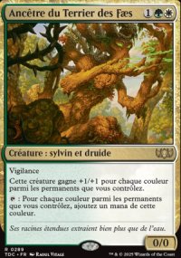 Anctre du Terrier des Fs - Tarkir: Dragonstorm Commander Decks