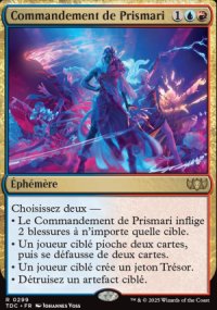 Commandement de Prismari - Tarkir: Dragonstorm Commander Decks