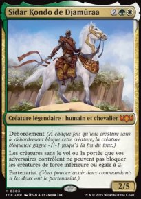 Sidar Kondo de Djamraa - Tarkir: Dragonstorm Commander Decks