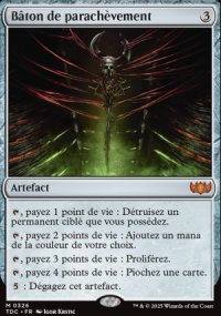 Bton de parachvement - Tarkir: Dragonstorm Commander Decks