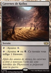 Cavernes de Kolos - Tarkir: Dragonstorm Commander Decks