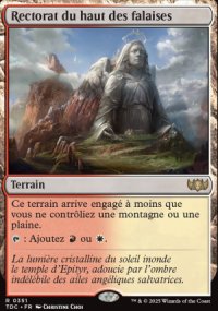 Rectorat du haut des falaises - Tarkir: Dragonstorm Commander Decks