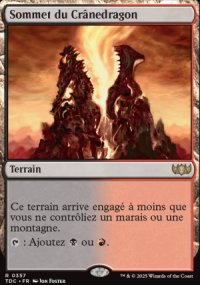 Sommet du Crnedragon - Tarkir: Dragonstorm Commander Decks