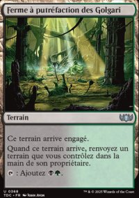 Ferme  putrfaction des Golgari - Tarkir: Dragonstorm Commander Decks