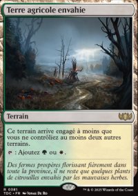 Terre agricole envahie - Tarkir: Dragonstorm Commander Decks