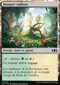 Bosquet radieux - Tarkir: Dragonstorm Commander Decks