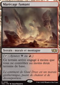 Marcage fumant - Tarkir: Dragonstorm Commander Decks