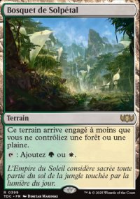 Bosquet de Solptal - Tarkir: Dragonstorm Commander Decks