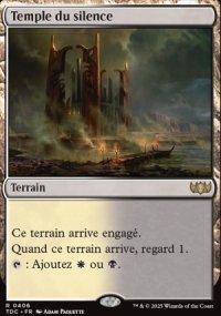 Temple du silence - Tarkir: Dragonstorm Commander Decks