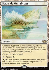 Hauts de Ventabrupt - Tarkir: Dragonstorm Commander Decks