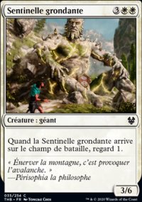 Sentinelle grondante - 