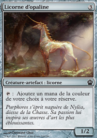 Licorne d'opaline - 