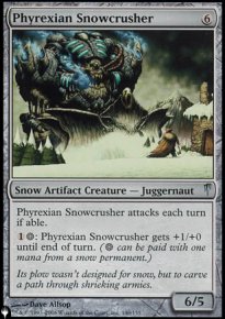 crabouilleur de neige phyrexian - 