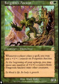 Forgotten Ancient - The List