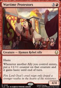 Wartime Protestors - Avatar: The Last Airbender