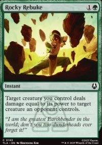 Rocky Rebuke - Avatar: The Last Airbender