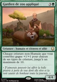 Gardien de zoo appliqu - Avatar: The Last Airbender