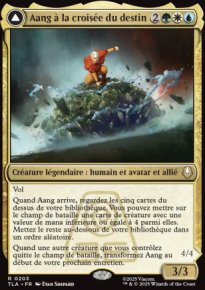 Aang  la croise du destin<br>Aang, sauveur destin
