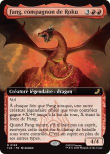 Fang, compagnon de Roku - Avatar: The Last Airbender Eternal-Legal