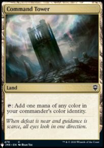 Command Tower - The List